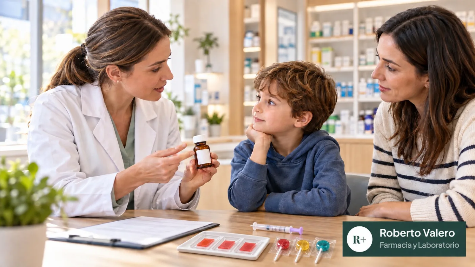 Los niños no son adultos pequeños: su medicación necesita presentaciones y dosis pensadas para ellos.